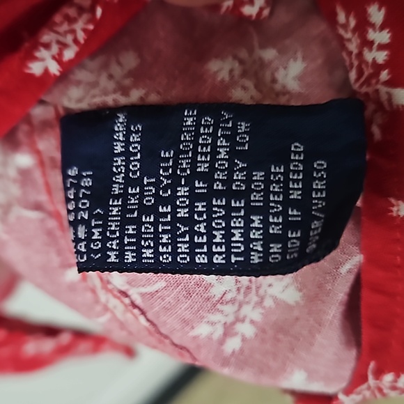 Vintage Tommy Hilfiger Sleeveless Floral Women's Blouse - Picture 7 of 8